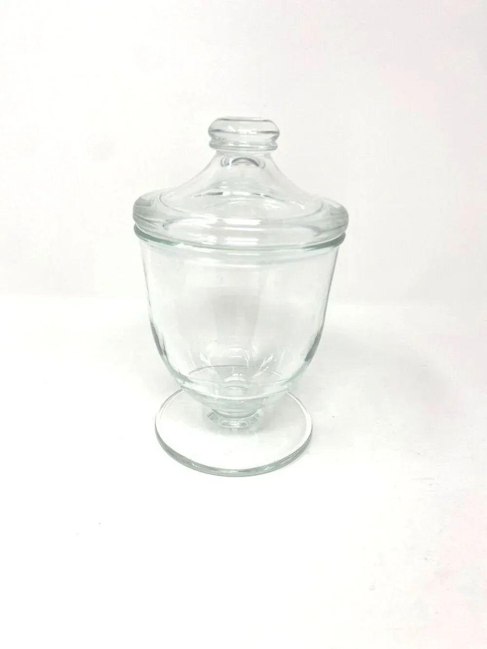 Target Clear Glass Pedestal Canister Jar Candy Decor Storage Holiday